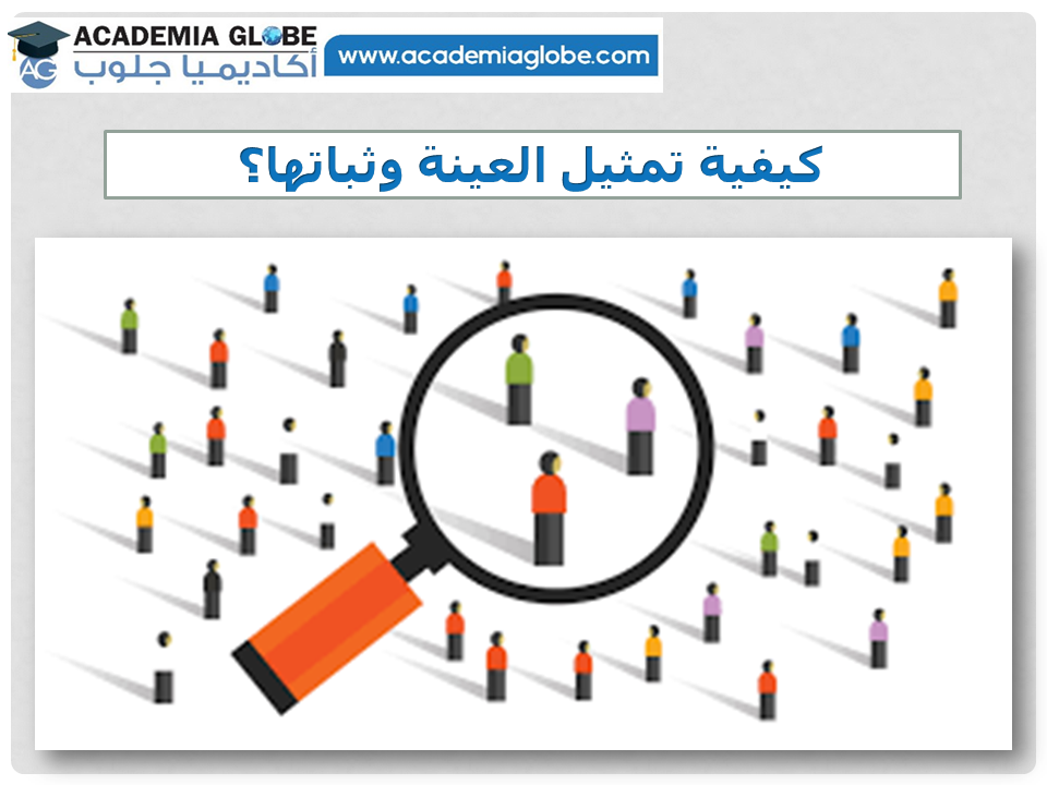 كيفية تمثيل العينة وثباتها؟